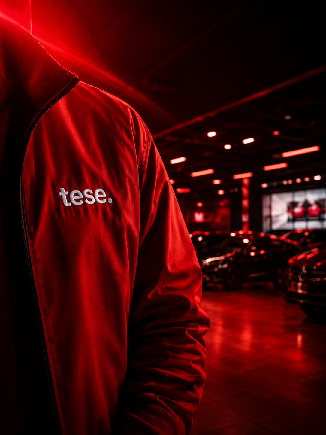 Profissional usando uniforme da Tese Auto